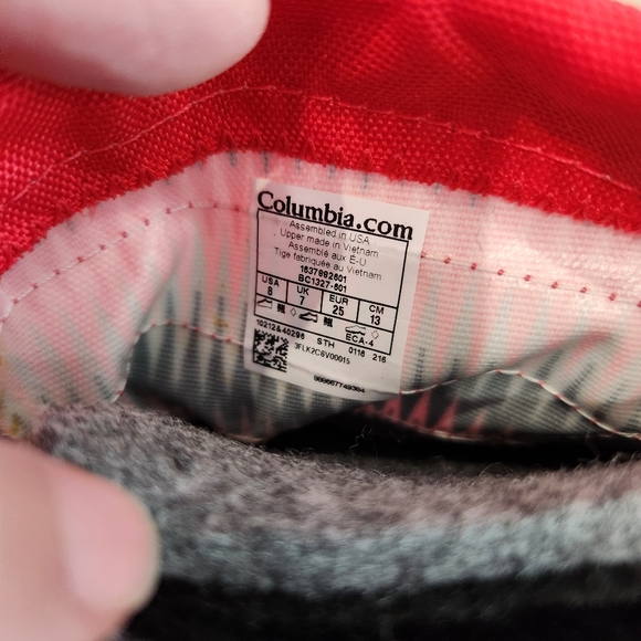 Columbia Toddler Powderbug Plus II Print Snow Boots - Picture 5 of 8